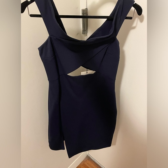 BEC & BRIDGE dress new with tags size 4 cut-out dress navy XS/S - Picture 2 of 11